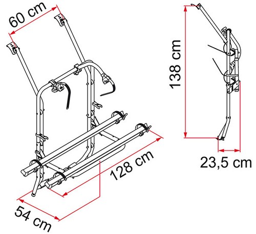 Fahrradträger für 3 - ,