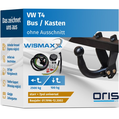 Anhängerkupplung für t4 - anhÄngerkupplung, vw